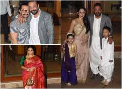 Bolywood celebs at Sanjay Dutt Diwali bash