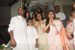 Rani Mukerji’s father's prayer meet