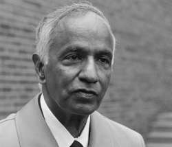 India-born astrophysicist Subrahmanyan Chandrasekhar