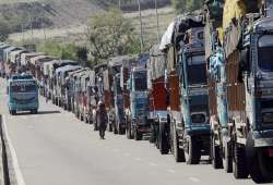 Truckers strike