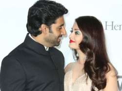 Aishwarya Rai with Abhishek Bachchan