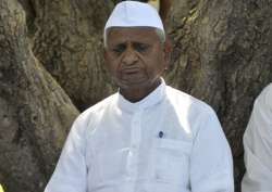 File pic of Anna Hazare