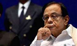 File photo of former finance minister P Chidambaram