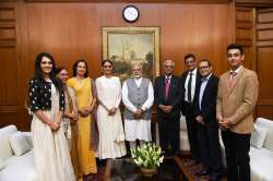 miss world 2017 manushi chillar meets narendra modi