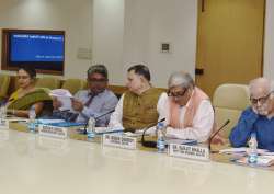 Economic Advisory Council to the Prime Minister, EAC-PM Chairman Dr. Bibek Debroy chairs the second meeting of the Council