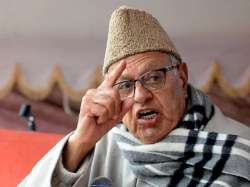 National Conference chief Farooq Abdullah