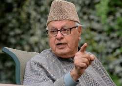 File pic of Farooq Abdullah