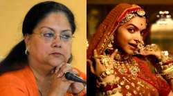 Vasundhara Raje writes a letter to the centre on Padmavati