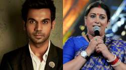 Rajkummar Rao and Smriti Irani