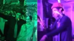 Ashish Nehra at Sagarika Ghatge and Zaheer Khan's reception