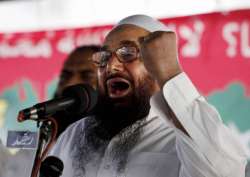 File photo of Lashkar-e-Taiba chief Hafiz Saeed.