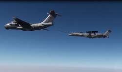 Indian Air Force conducts its first air-to-air refueling