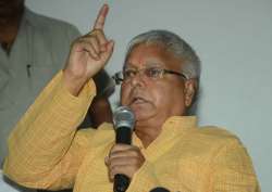 File pic of RJD supremo Lalu Prasad Yadav 