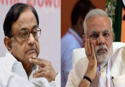 Narendra Modi, P Chidambaram