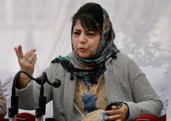 File pic of Mehbooba Mufti 