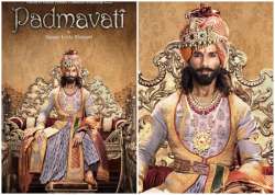 padmavati new poster Shahid Kapoor 