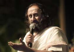 File pic of Art of Living founder Sri Sri Ravi Shankar