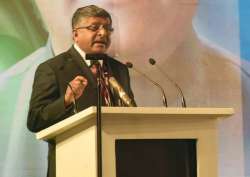 Information and Technology Minister Ravi Shankar Prasad