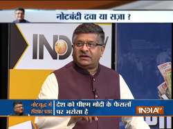 Ravi Shankar Prasad in ‘Note Yudh