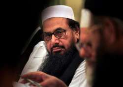 File pic of JuD chief terrorist Hafiz Saeed