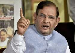 File pic of Sharad Yadav