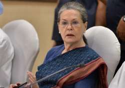 File pic of Congress president Sonia Gandhi 