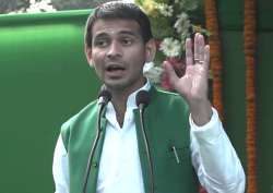 File pic of Tej Pratap Yadav