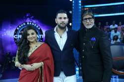 Vidya Balan, Yuvraj Singh, Amitabh Bachchan, Kaun Banega Crorepati 9