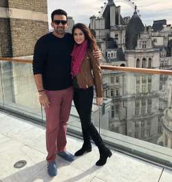 Sagarika Ghatge and Zaheer Khan