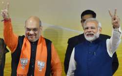 Amit Shah and PM Modi 