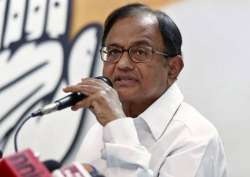 File pic of senior Congress leader P Chidambaram