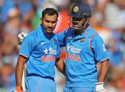 Rohit Sharma and MS Dhoni