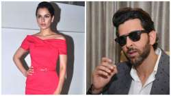 Kangana Ranaut and Hrithik Roshan