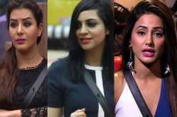 Shilpa Shinde, Arshi Khan, Hina Khan, Bigg Boss 11