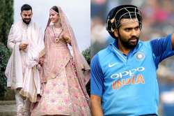 Anushka Sharma, Virat Kohli, Rohit Sharma