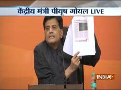 Gandhi family meddled in govt decisions during UPA regime: Piyush Goyal