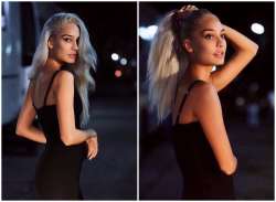 Lisa Haydon's new blonde avatar