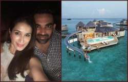 sagarika zaheer honeymoon maldives