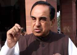 File pic of BJP leader Subramanian Swamy