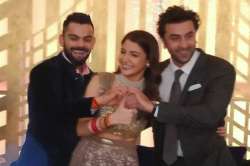 Anushka Sharma, Virat Kohli, Ranbir Kapoor