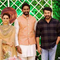 Bhavana and Naveen wedding reception