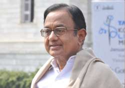 File pic of P. Chidambaram