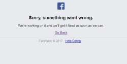 Facebook crashed in India