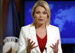 State Department spokeswoman Heather Nauert