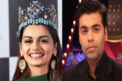 Manushi Chillar, Karan Johar