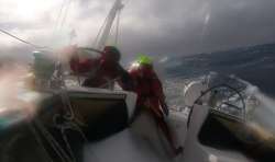 WATCH: 6 Indian women naval officers onboard INSV Tarini brave Pacific storm