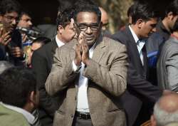 Supreme Court judge Jasti Chelameswar during a press conference at his residence in New Delhi on Friday