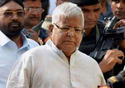 File pic of RJD supremo Lalu Prasad Yadav 