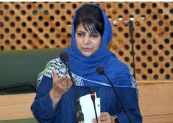 File pic of J&K CM Mehbooba Mufti