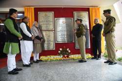 Had focussed discussions with groups of officers on specific areas of policing and security. I also inaugurated five new buildings at the BSF Academy - PM Modi tweeted.